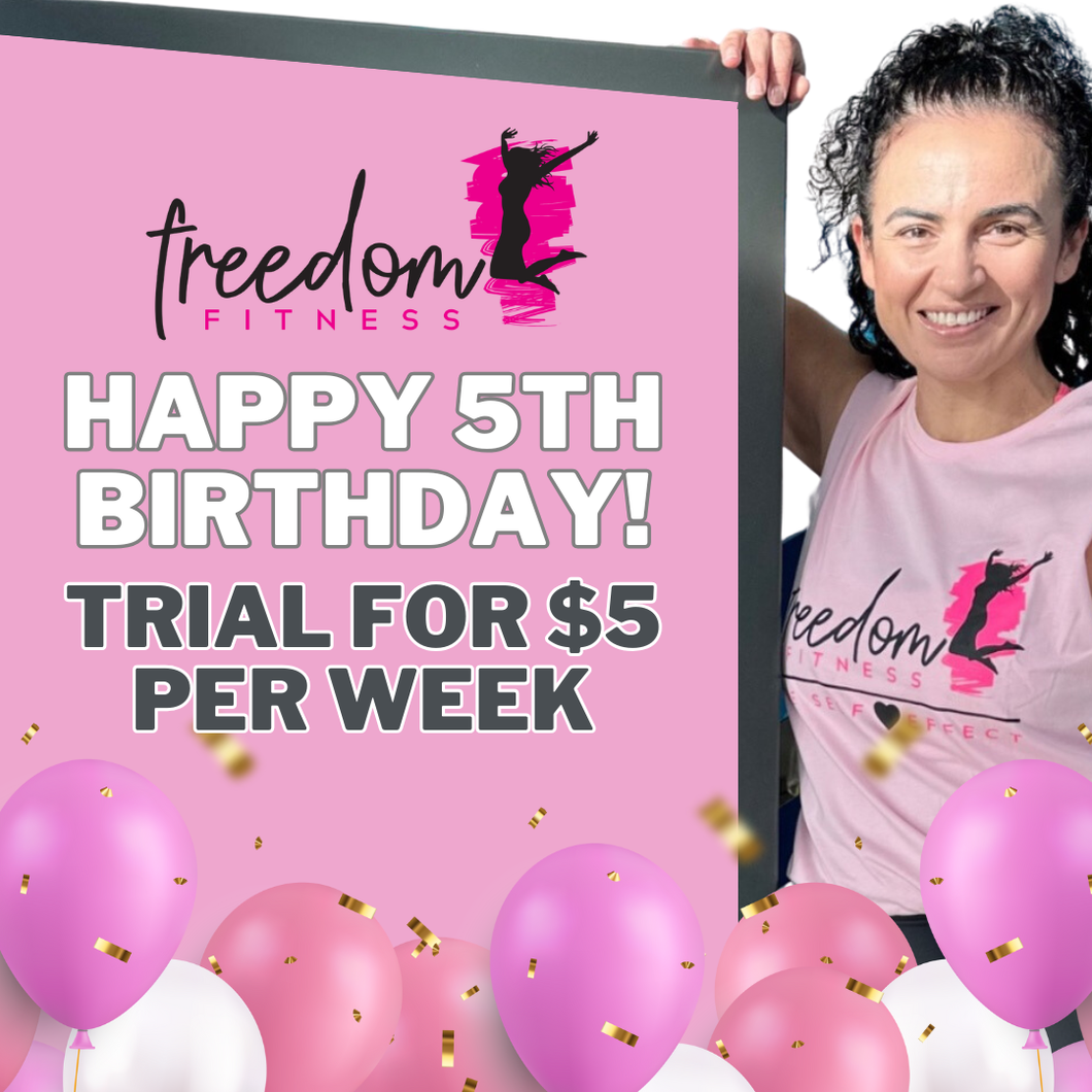 $5 per week Trial - 2 weeks for $5 per week